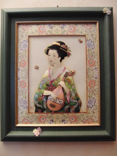La geisha musicienne