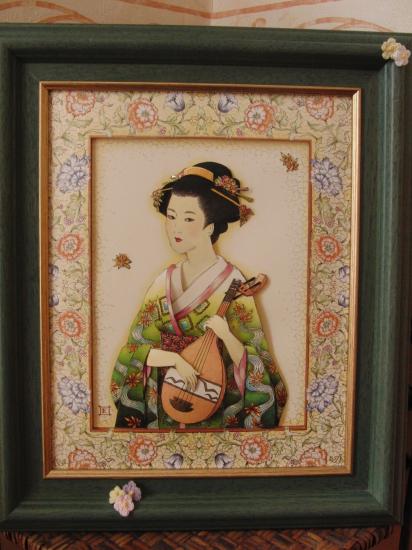 Geisha musicienne