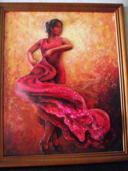 Esméralda, danseuse de flamenco